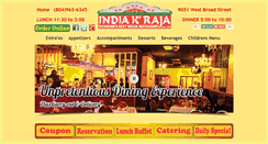 Desktop Screenshot of indiakraja.com